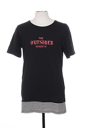 jack & jones t-shirts homme de couleur noir