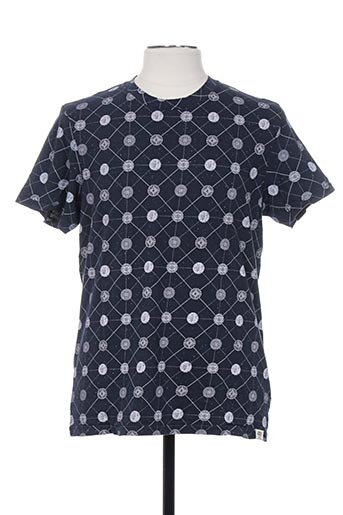 jack & jones t-shirts homme de couleur bleu