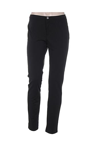 jensen pantalons femme de couleur noir