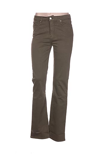 votre nom pantalons femme de couleur vert