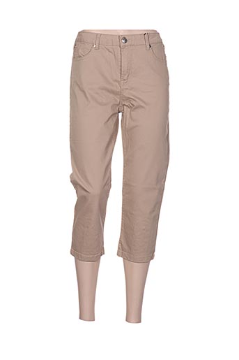 votre nom pantacourts femme de couleur beige