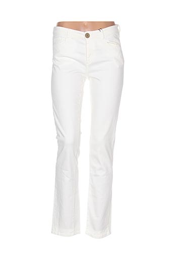 maxmara pantalons femme de couleur beige