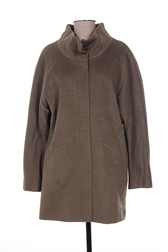 kamachi manteaux femme de couleur marron