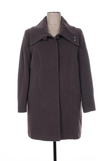 kamachi manteaux femme de couleur gris