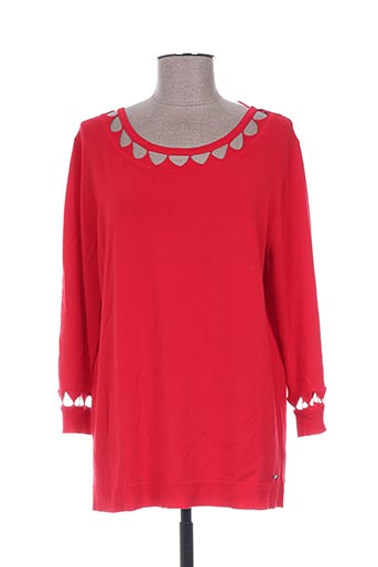 felino pulls femme de couleur rouge