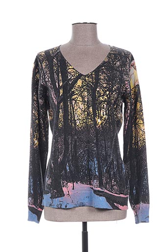 felino pulls femme de couleur gris