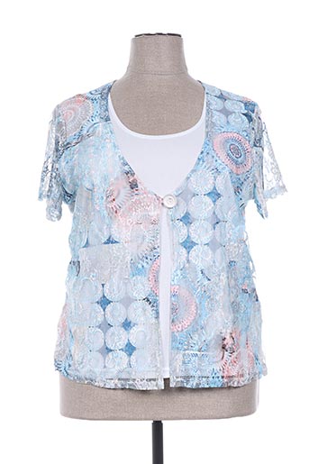 griffon chemises femme de couleur bleu