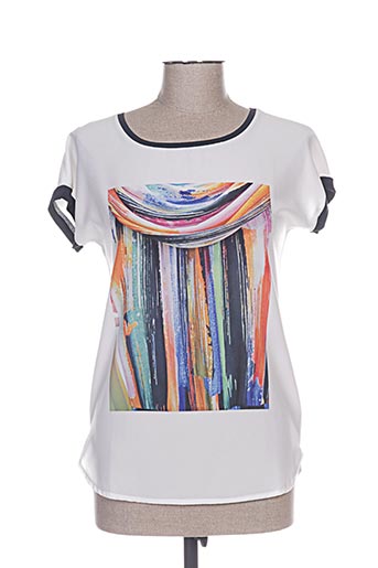 jean delfin chemises femme de couleur blanc