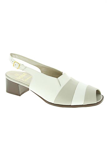 hassia chaussures femme de couleur blanc