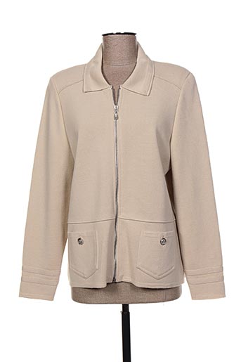 pauporté vestes femme de couleur beige