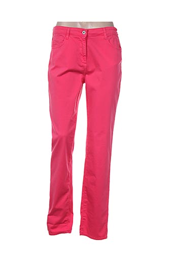 pauporté pantalons femme de couleur rose