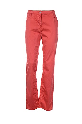 pauporté pantalons femme de couleur orange