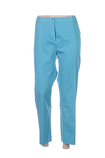 weinberg pantalons femme de couleur bleu