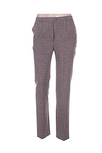 weinberg pantalons femme de couleur marron