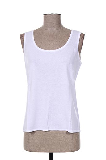 pauporté t-shirts femme de couleur blanc