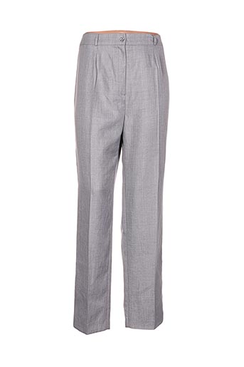 jean delfin pantalons femme de couleur gris
