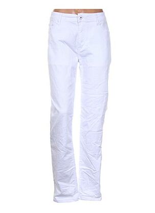 Pantalon casual blanc BY SASHA pour femme
