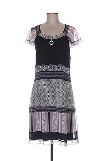 guy dubouis robes femme de couleur gris