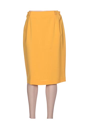 breal jupes femme de couleur jaune