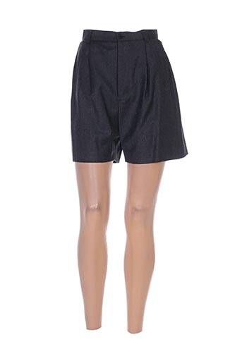 philippe adec shorts / bermudas femme de couleur gris