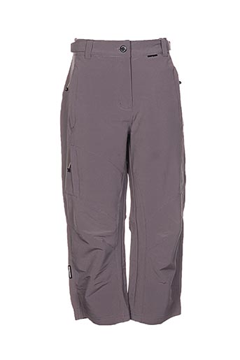 icepeak pantacourts femme de couleur gris