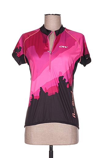 one way t-shirts femme de couleur rose