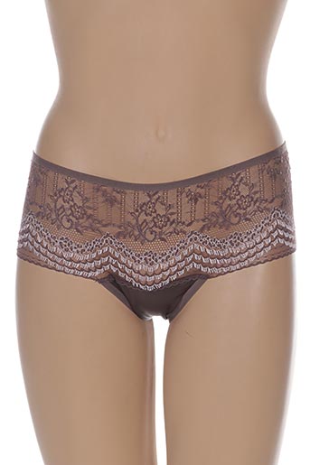 triumph lingerie femme de couleur marron