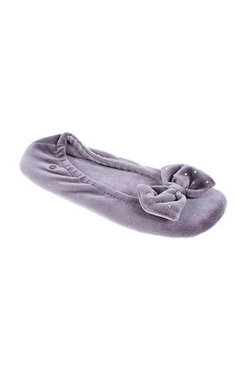 isotoner chaussures femme de couleur violet