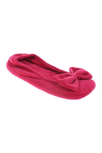 isotoner chaussures femme de couleur orange