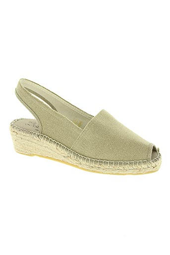 la maison de l'espadrille chaussures femme de couleur beige