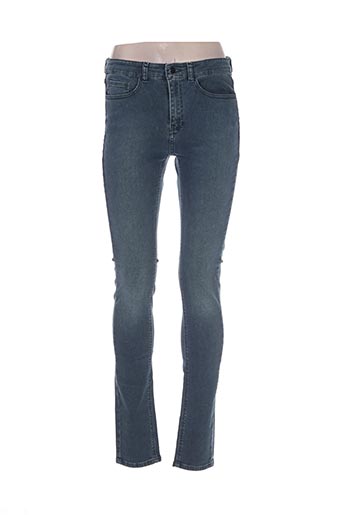 cks jeans femme de couleur bleu