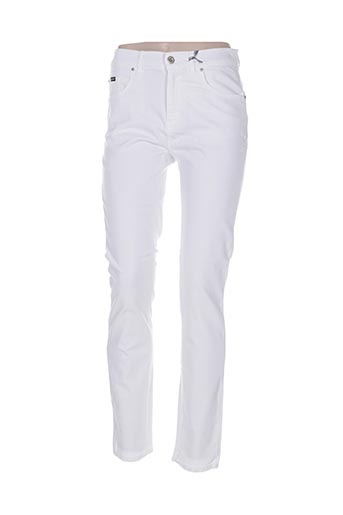 gafair jeans femme de couleur blanc