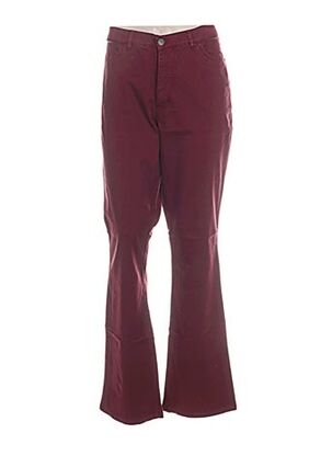 Pantalon casual rouge BIRGINI pour femme