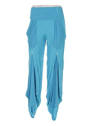 Pantalon casual bleu BATISTAME pour femme