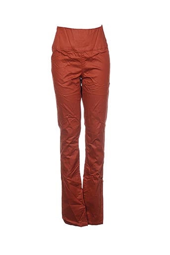 pieces pantalons femme de couleur marron