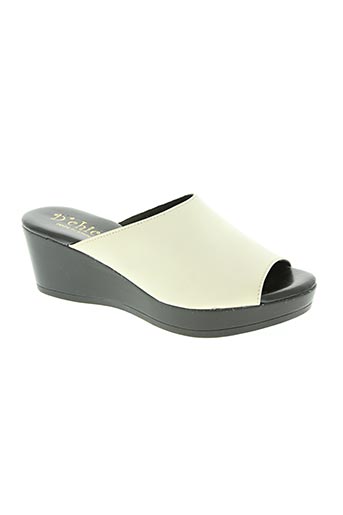 d'chicas chaussures femme de couleur blanc