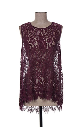 chattawak chemises femme de couleur violet
