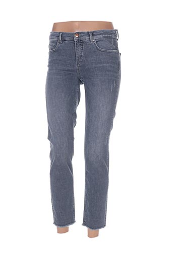 yaya jeans femme de couleur bleu