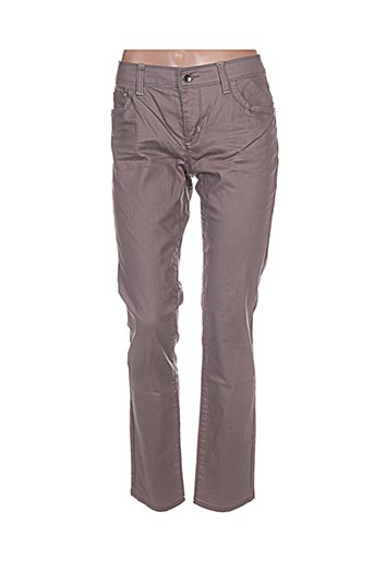 #red/legend pantalons femme de couleur marron
