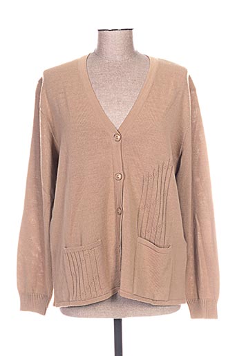 griffon gilets femme de couleur beige