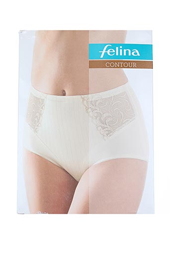 felina lingerie femme de couleur blanc