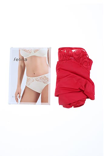 felina lingerie femme de couleur rouge