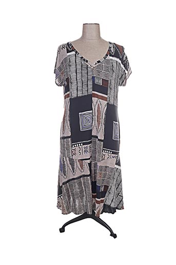 telmail robes femme de couleur noir