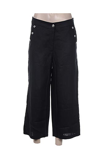 maloka pantacourts femme de couleur noir