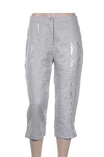 maloka pantacourts femme de couleur gris