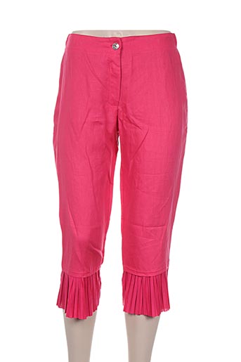 maloka pantacourts femme de couleur rose