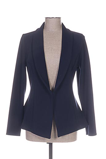 fille a suivre vestes femme de couleur bleu
