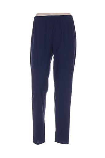 twister pantalons femme de couleur bleu