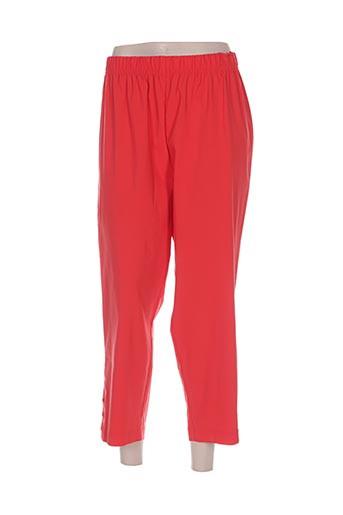 twister pantacourts femme de couleur rouge