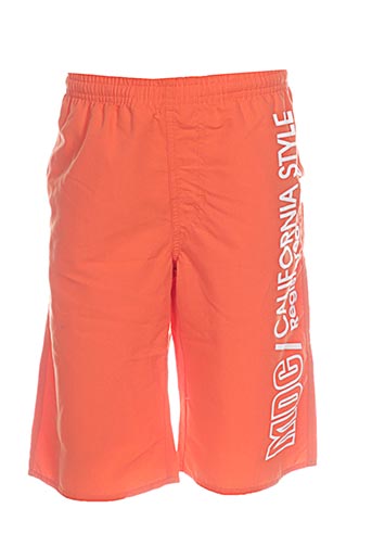 mondaca maillots de bain garçon de couleur orange